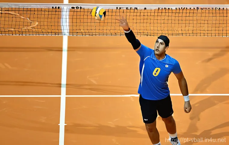 배구 경기 전략의 변화 - **Prompt 2: Integrated Defensive Strategy**
    "An indoor volleyball scene showcasing the intellige...