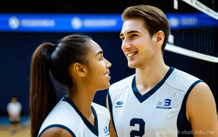 배구 경기력 향상을 위한 심리학 - **Prompt:** A female volleyball player, mid-game, demonstrating intense concentration. Her eyes are ...