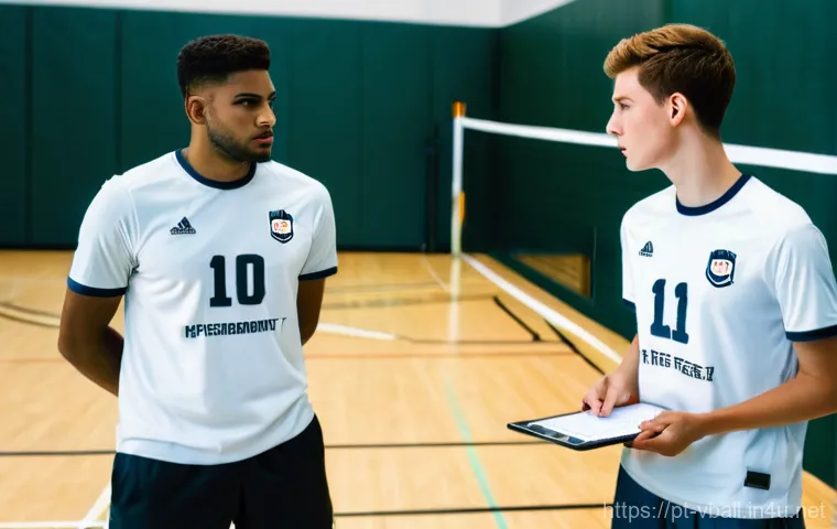 배구 커뮤니티 사이트 - **Prompt:** "A vibrant, diverse group of people from around the world, aged 15 and up, are shown eng...