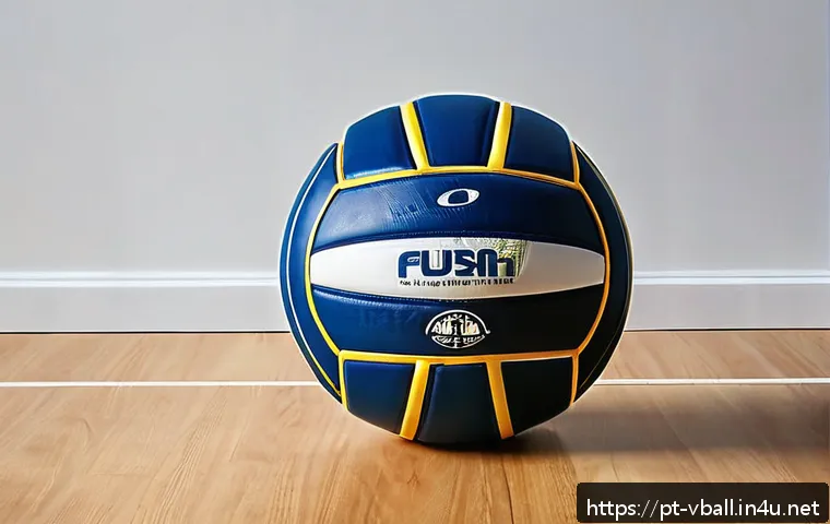 배구공 유지 보수 - A detailed, realistic image of a volleyball stored indoors in a well-ventilated sports bag, placed o...